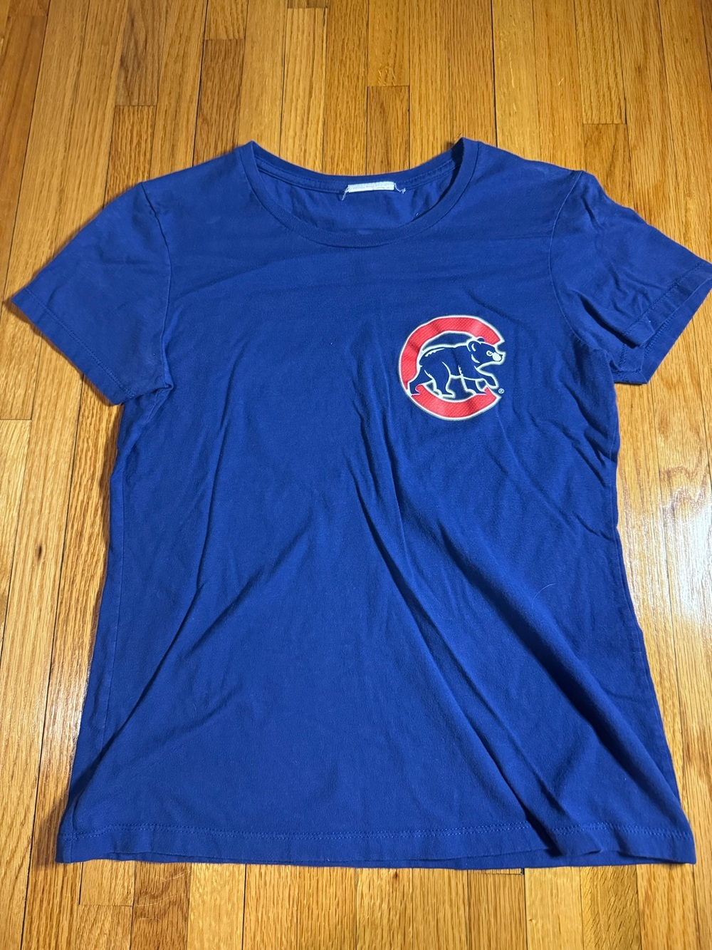Chicago Cubs Blue T-Shirt Women’s Small MLB